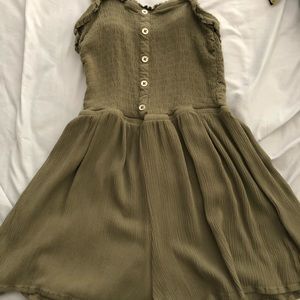 a green romper from target!
